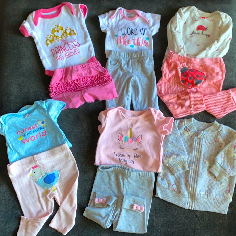 Baby clothes sets 0-3 m
